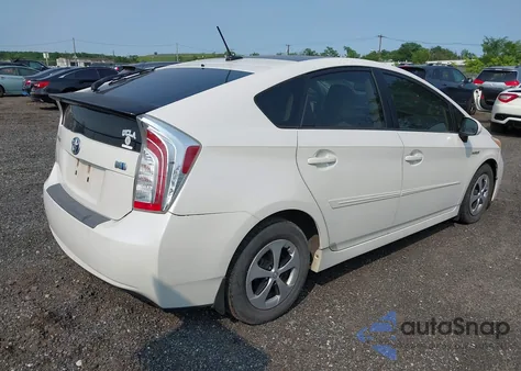2013 Toyota Prius Four z USA, uszkodzony, nr VIN JTDKN3DUXD5553157